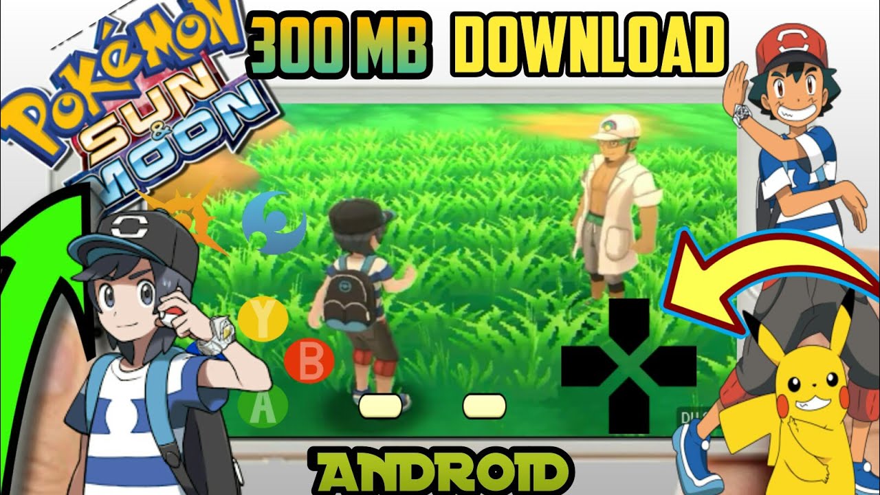 pokemon sun moon game download for android