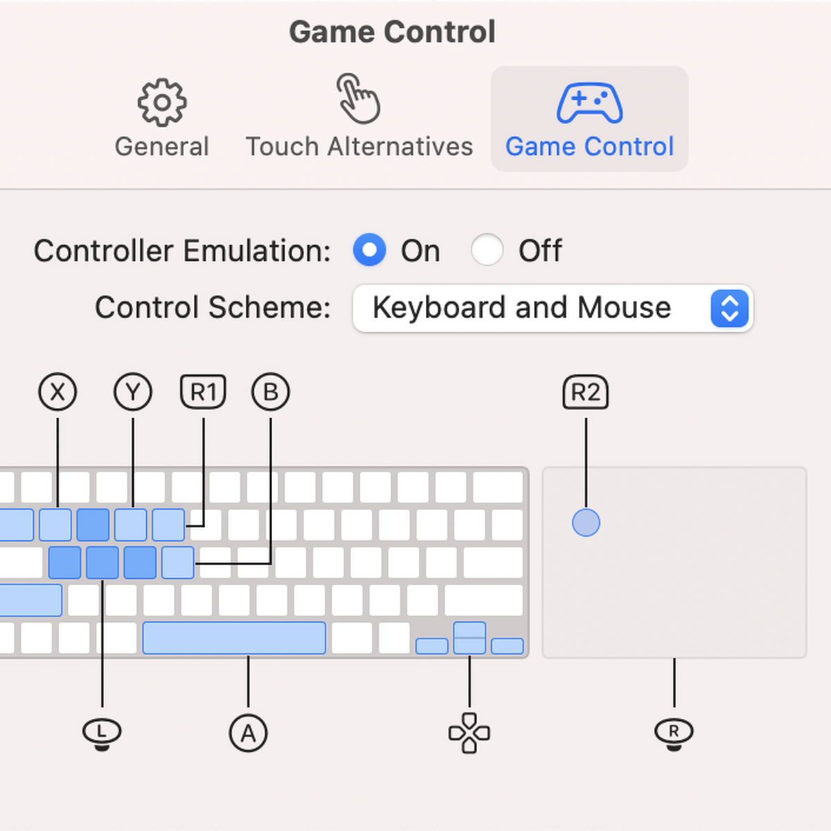 keyboard emulator mac